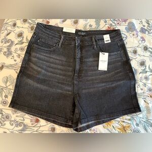 Judy Blue Women's Black Denim Shorts Size 2XL